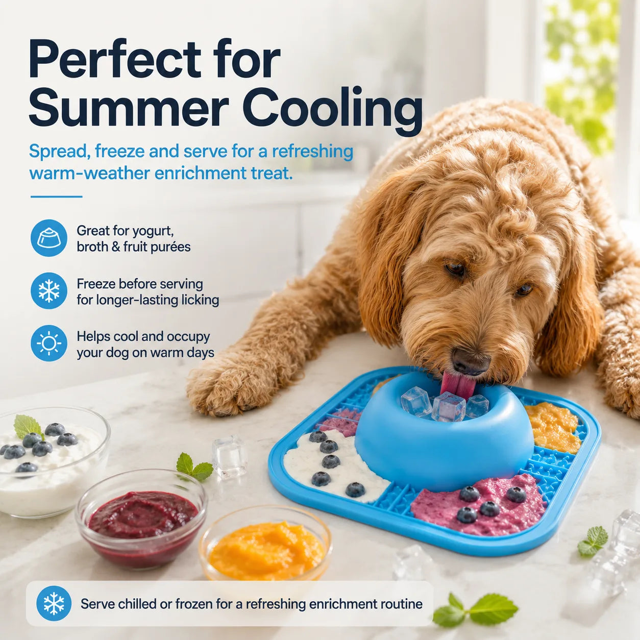 The 2-1 Slow Feeder Calming Bowl