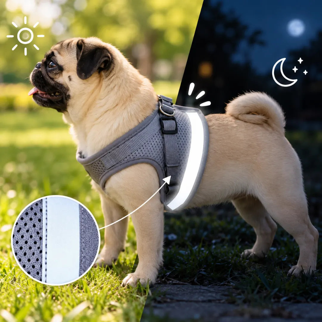 ReflectiveVest™ Harness & Leash Set