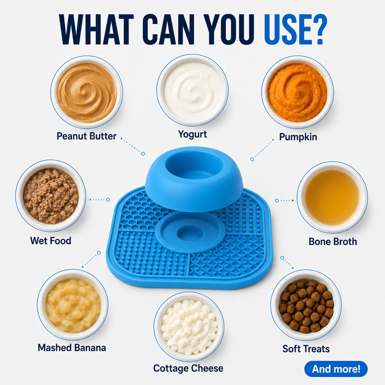 The 2-1 Slow Feeder Calming Bowl