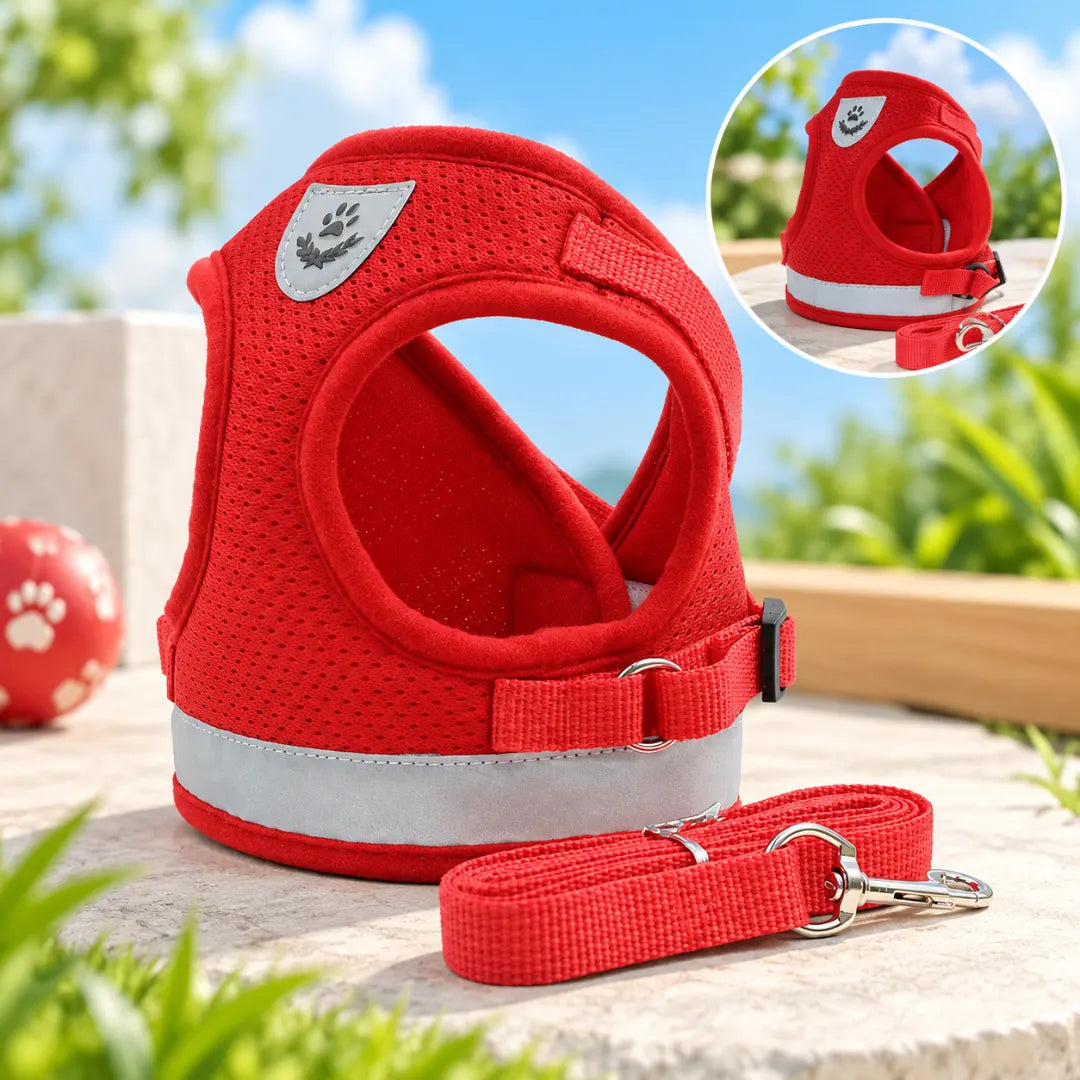 ReflectiveVest™ Harness & Leash Set