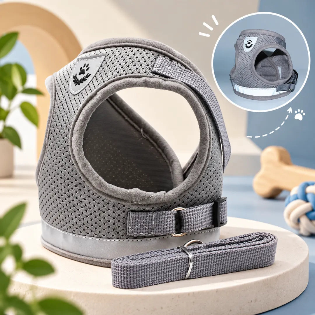ReflectiveVest™ Harness & Leash Set