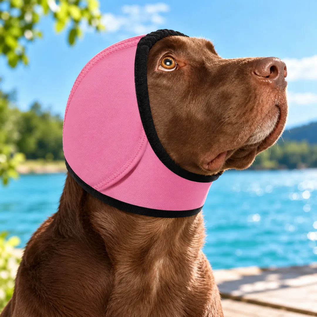 AquaHood™ Dog Swim Ear Muffs