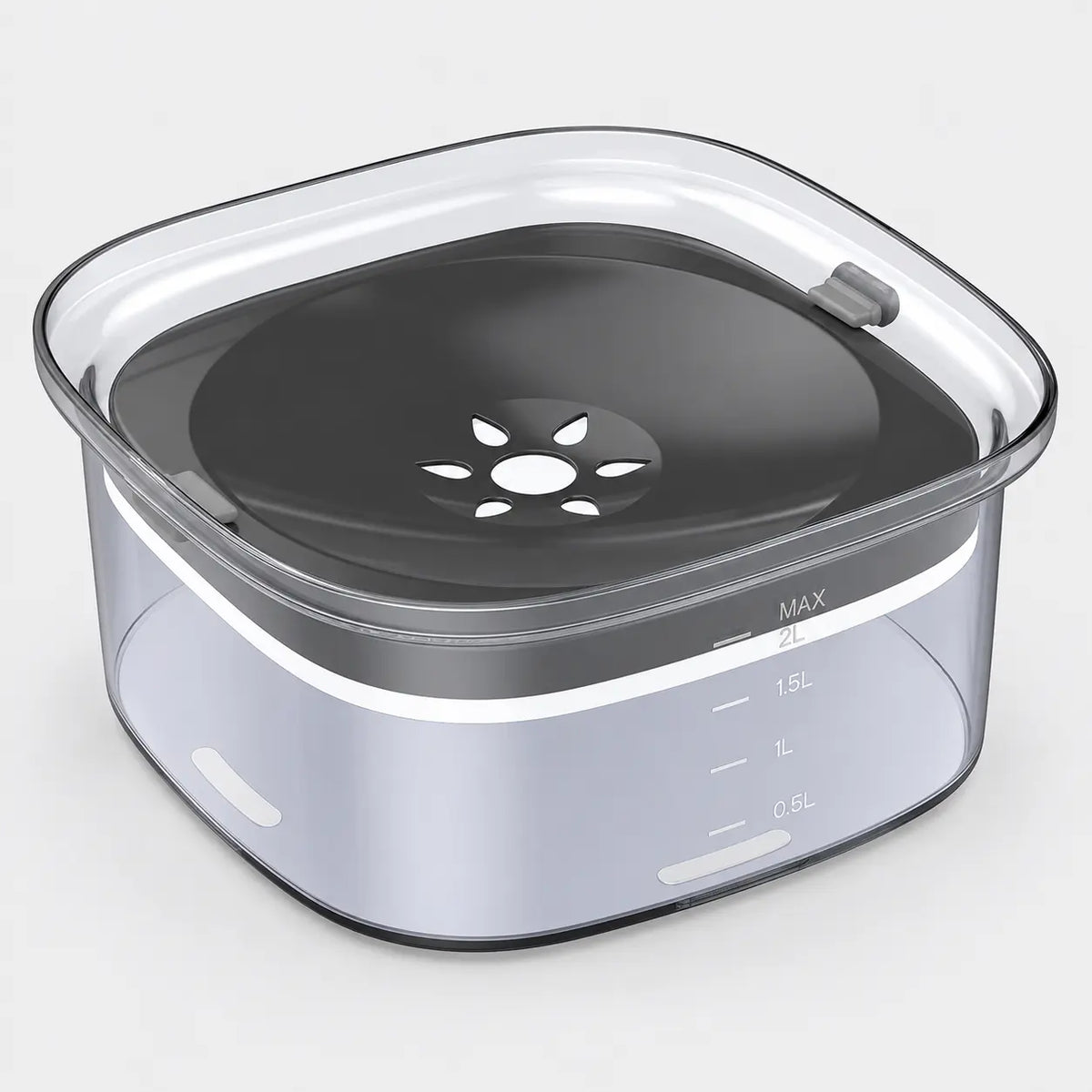 Black Spill Proof Dog Bowl