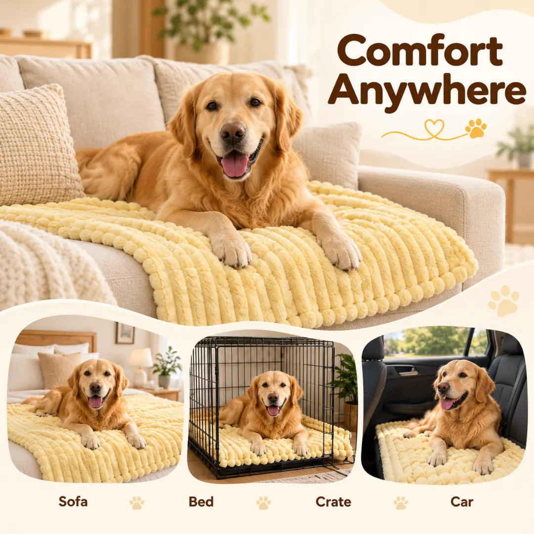 CalmDen™ Plush Pet Blanket