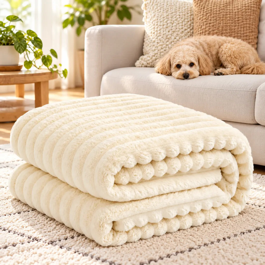 CalmDen™ Plush Pet Blanket