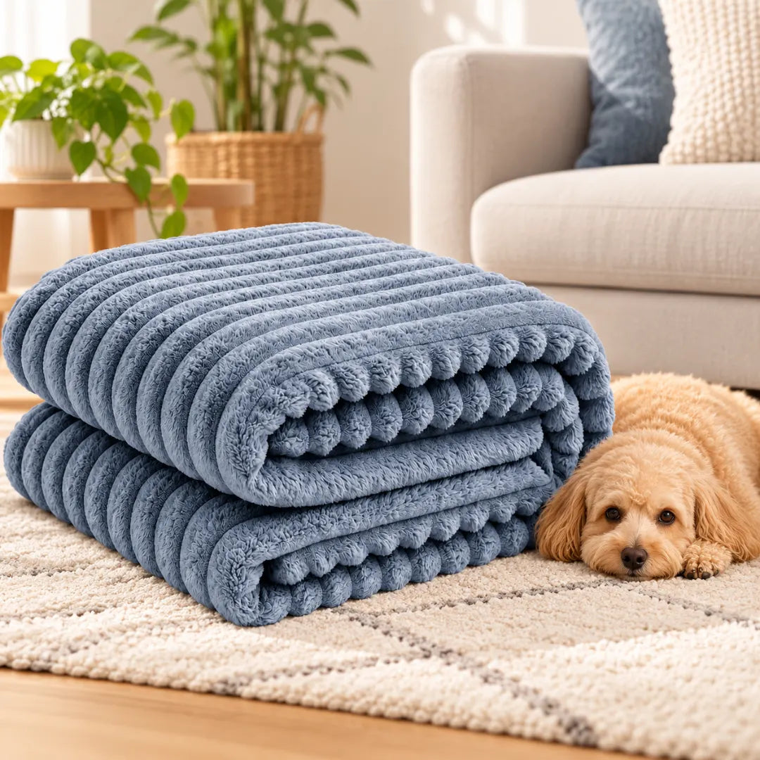 CalmDen™ Plush Pet Blanket