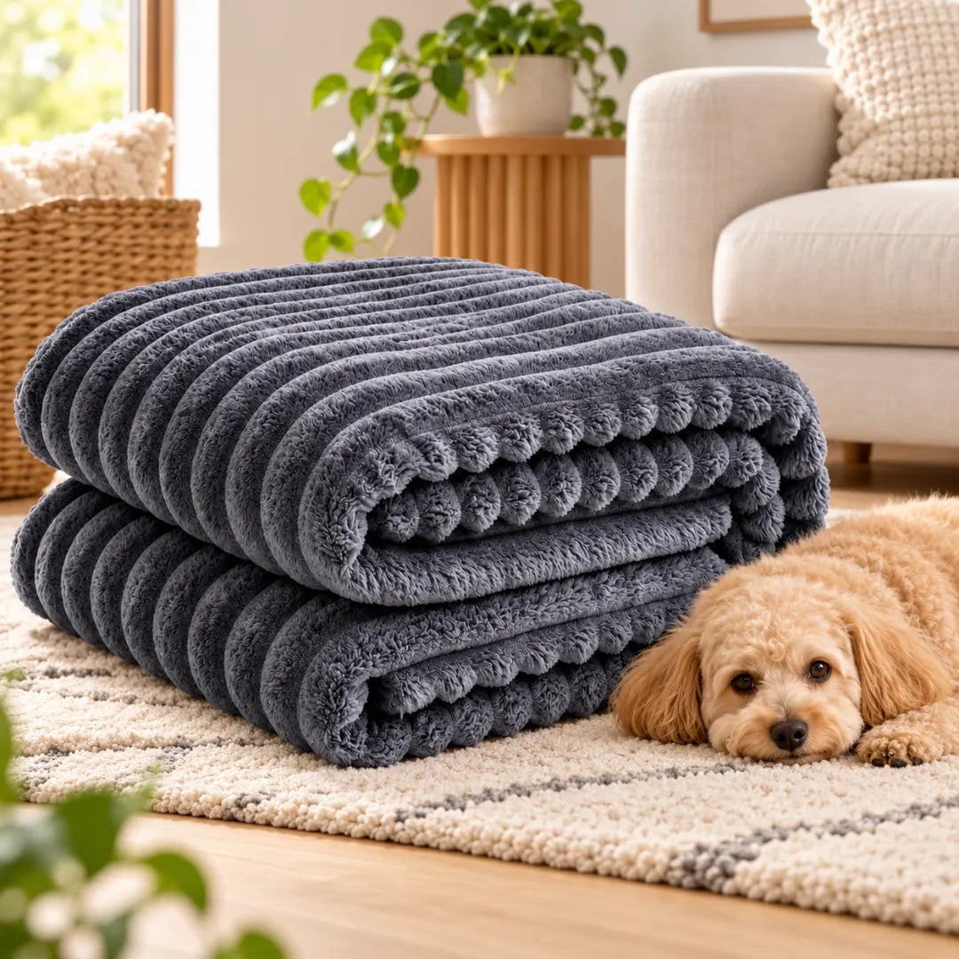 CalmDen™ Plush Pet Blanket