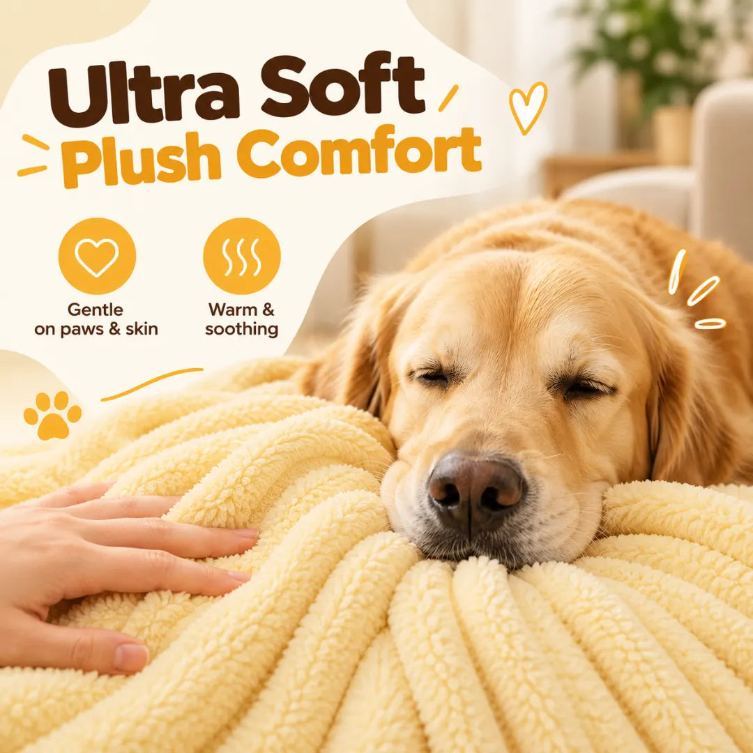 CalmDen™ Plush Pet Blanket
