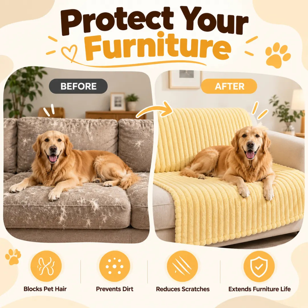 CalmDen™ Plush Pet Blanket