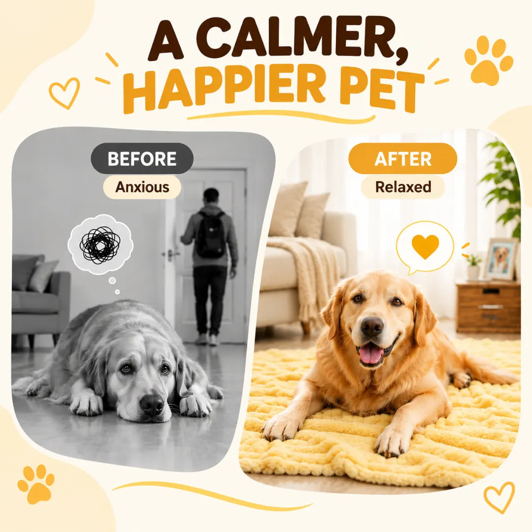 CalmDen™ Plush Pet Blanket