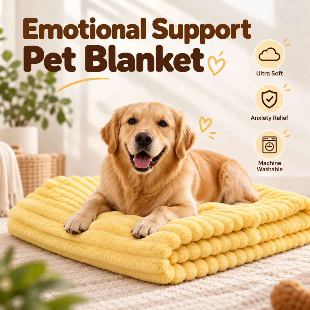 CalmDen™ Plush Pet Blanket