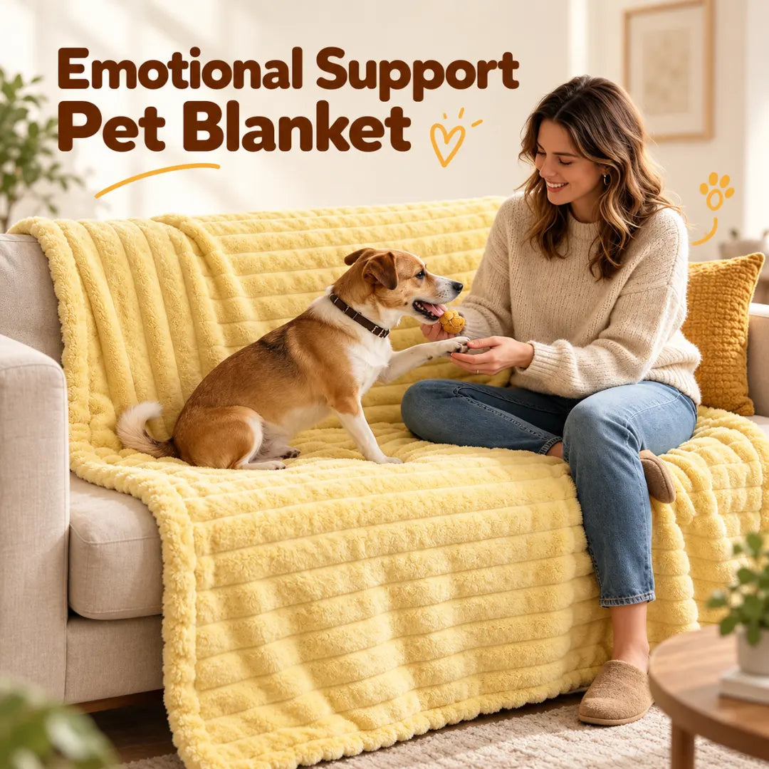 CalmDen™ Plush Pet Blanket