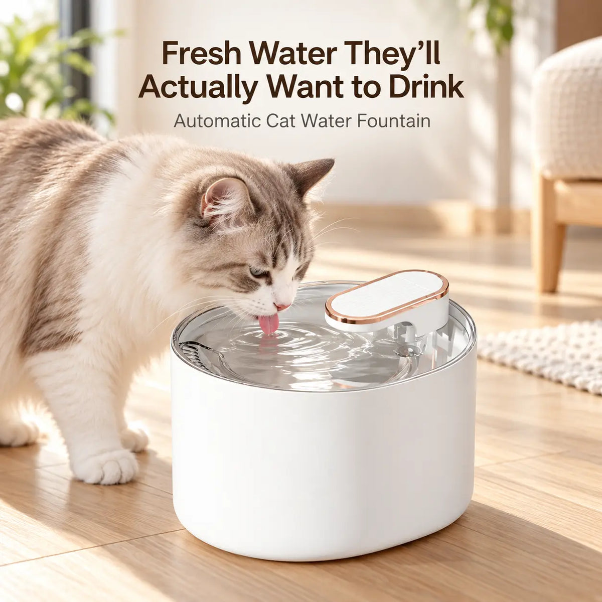 Cat Water Fountain