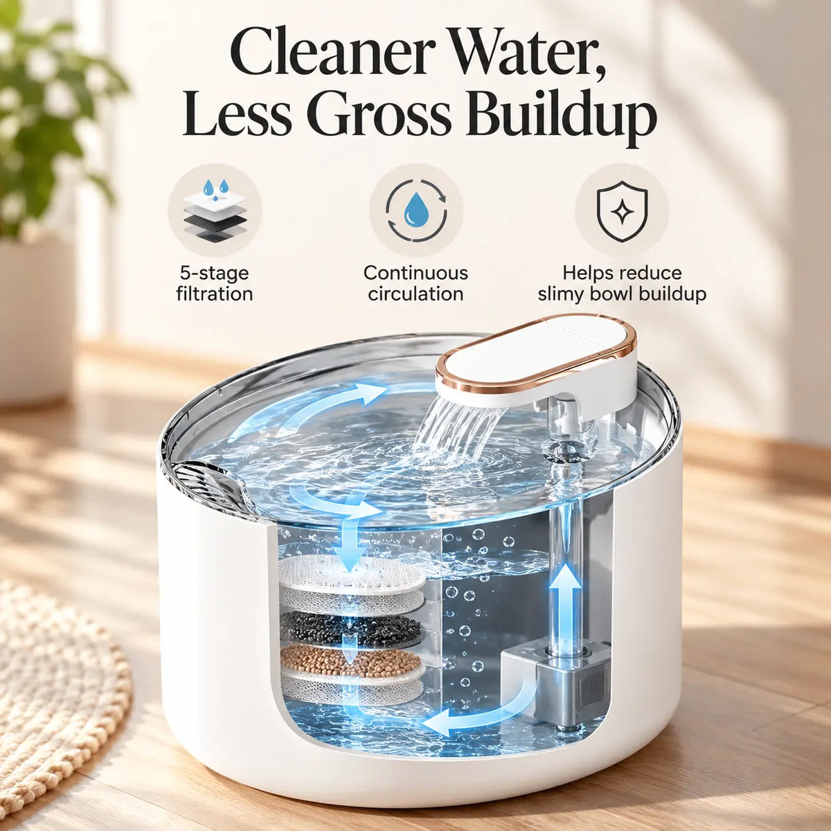 Cat Water Fountain