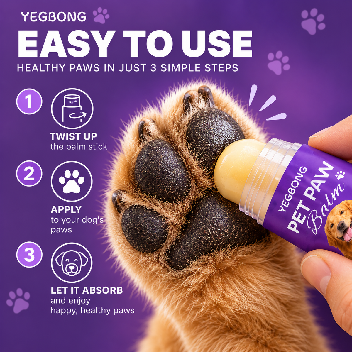 Dog Paw Balm | Natural Paw Protection Wax