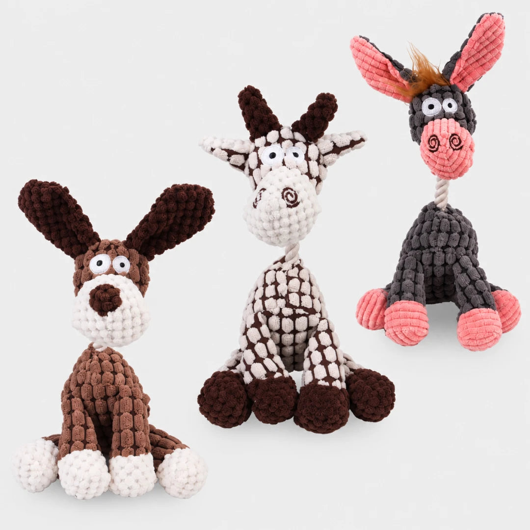 ChewMate™ Plush Dog Chew Toy | Durable Puppy Chew Toy
