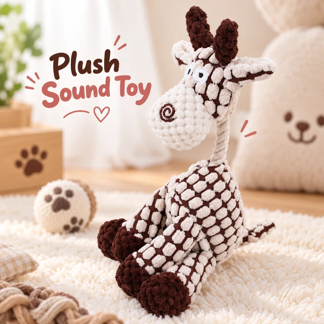 ChewMate™ Plush Dog Chew Toy | Durable Puppy Chew Toy