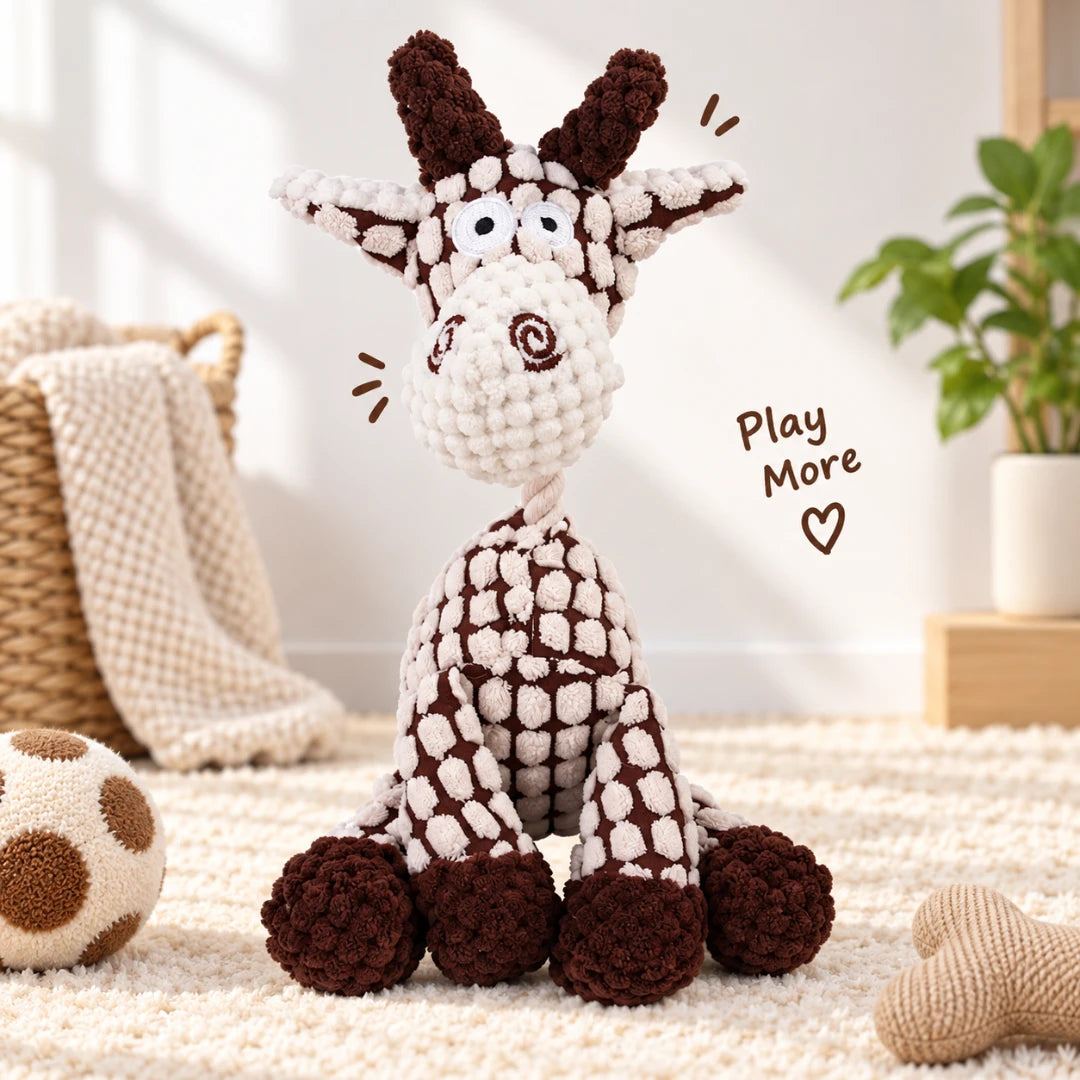 ChewMate™ Plush Dog Chew Toy | Durable Puppy Chew Toy