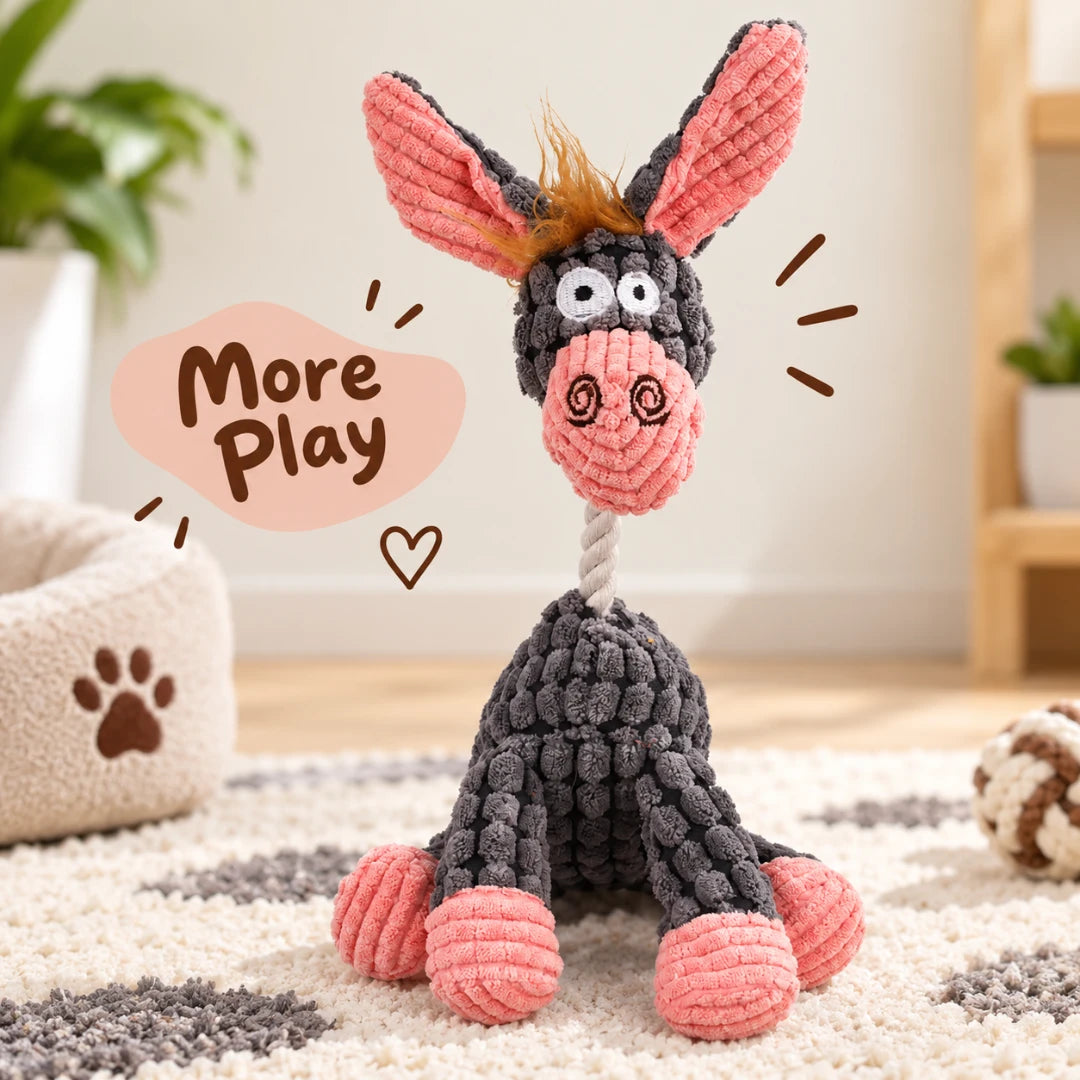 ChewMate™ Plush Dog Chew Toy | Durable Puppy Chew Toy