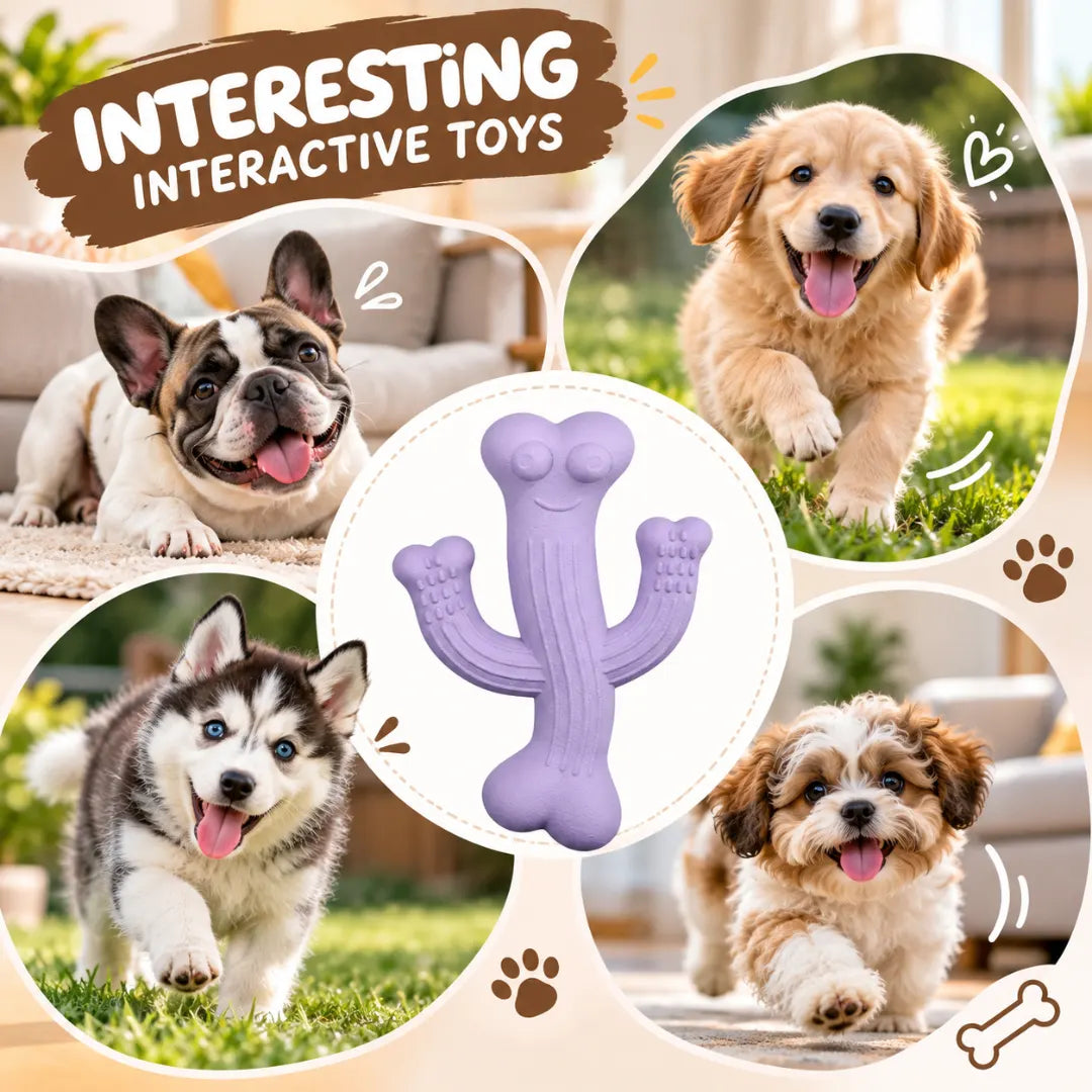 ChompCactus™ Natural Puppy Chew Toy