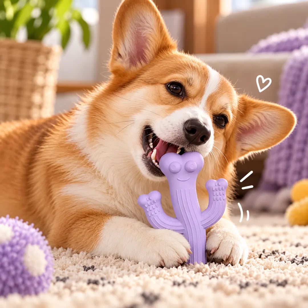 ChompCactus™ Natural Puppy Chew Toy