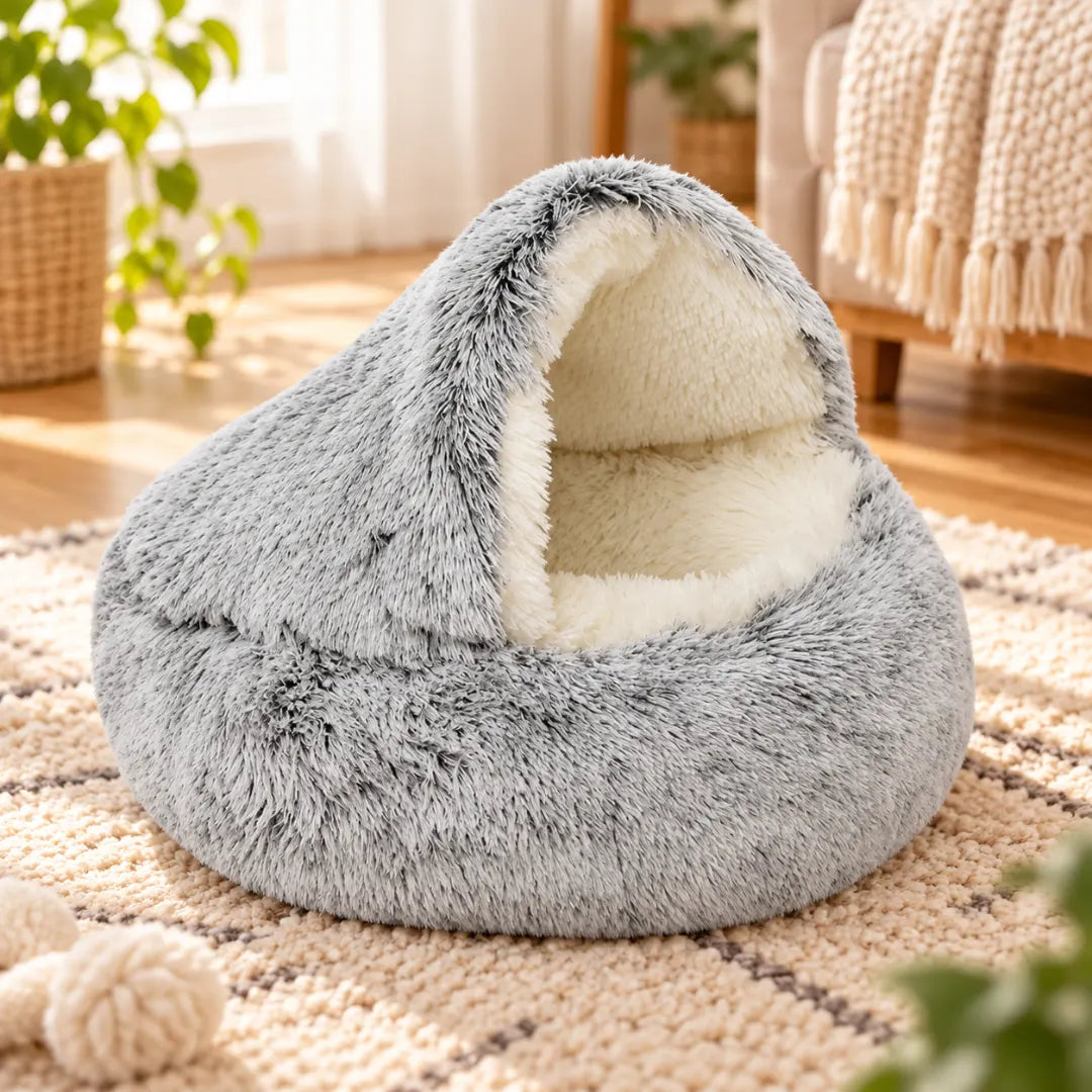CocoonNest™ Calming Comfy Dog Bed