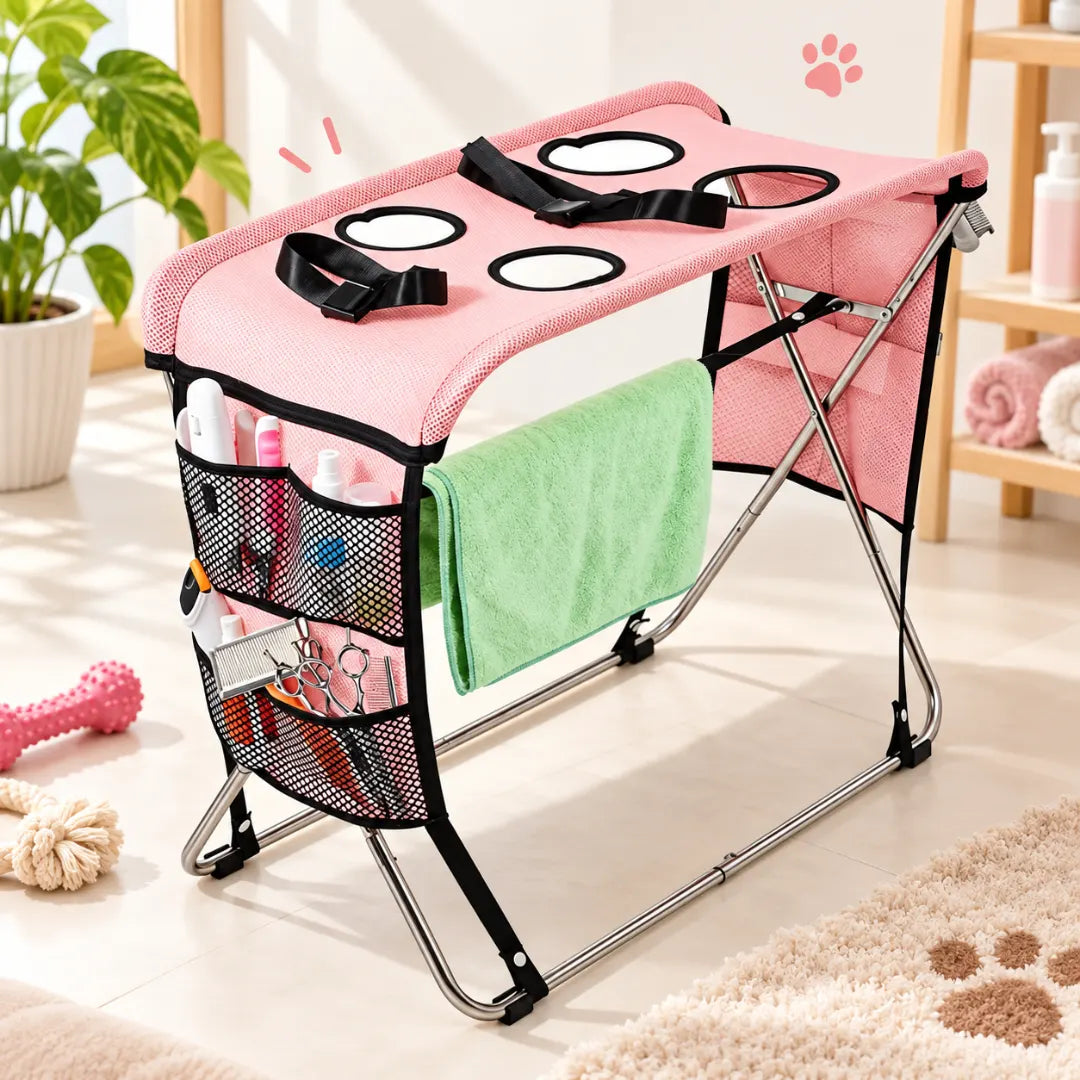 DetachableTable™ Pet Grooming Station