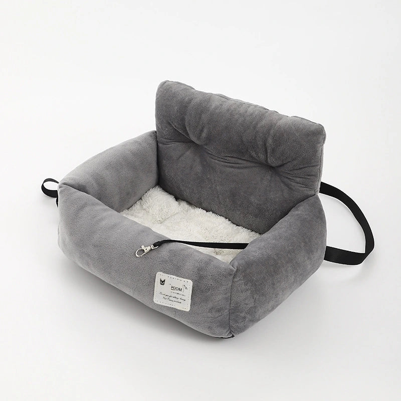 Dog Car Seat Bed | Deluxe Soft Dog Car Seat