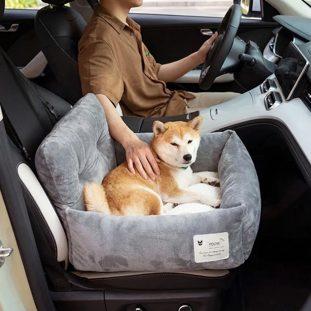 Dog Car Seat Bed | Deluxe Soft Dog Car Seat