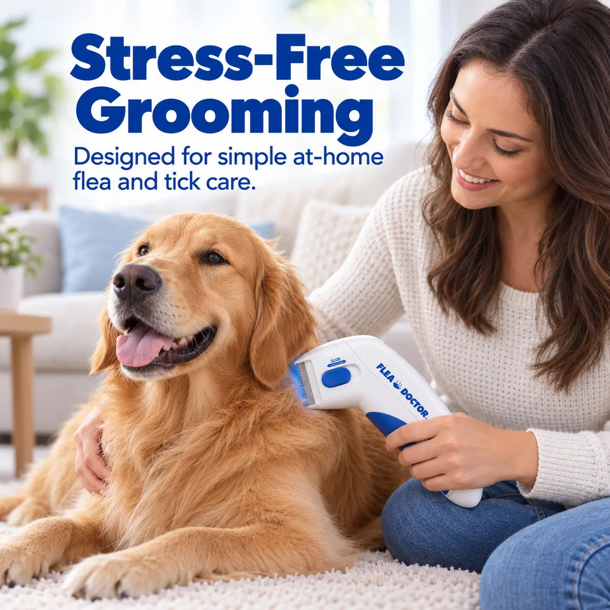 Electric Flea Comb for Dogs | The Flea Doctor™