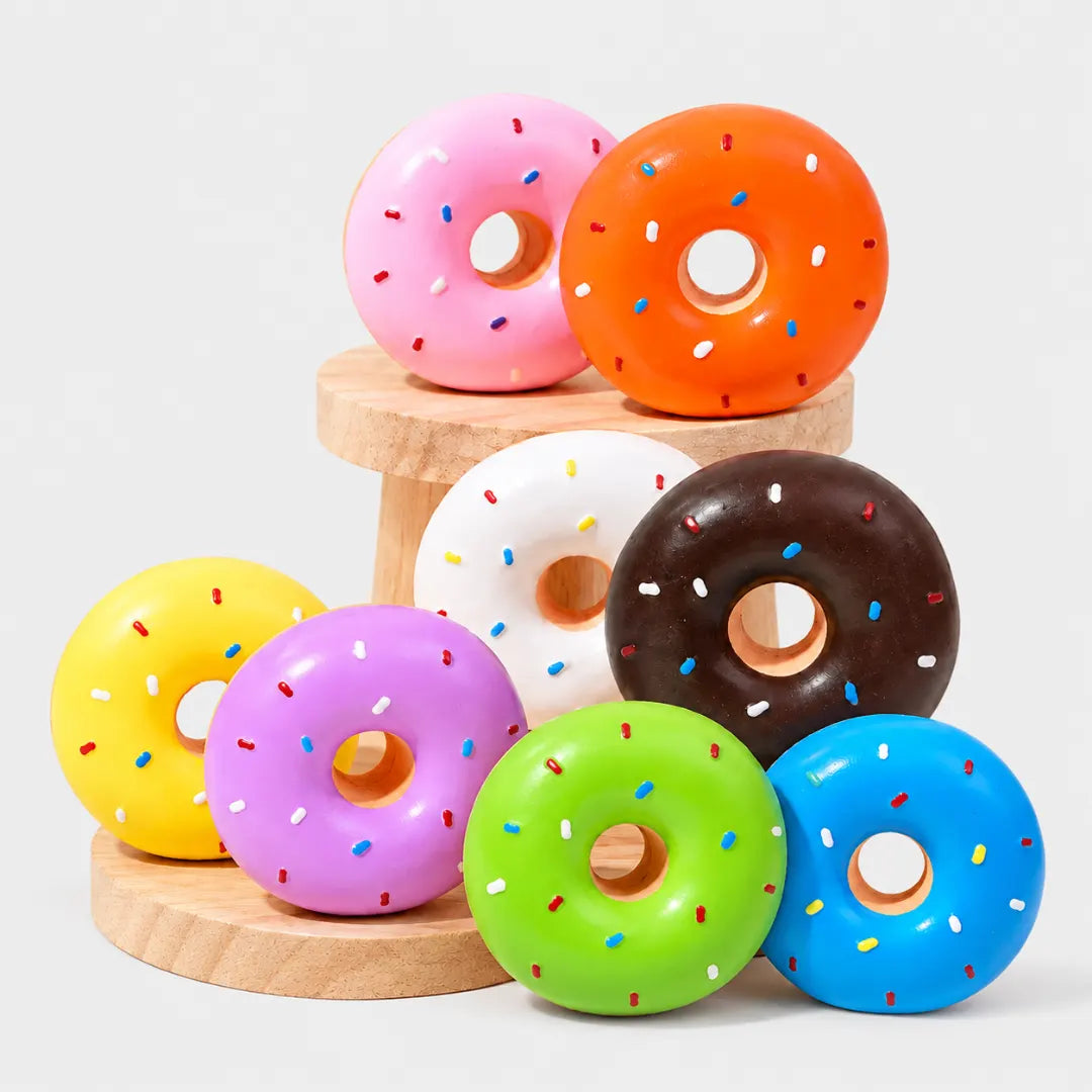 Dognut™ Squeaky Latex Dog Toy