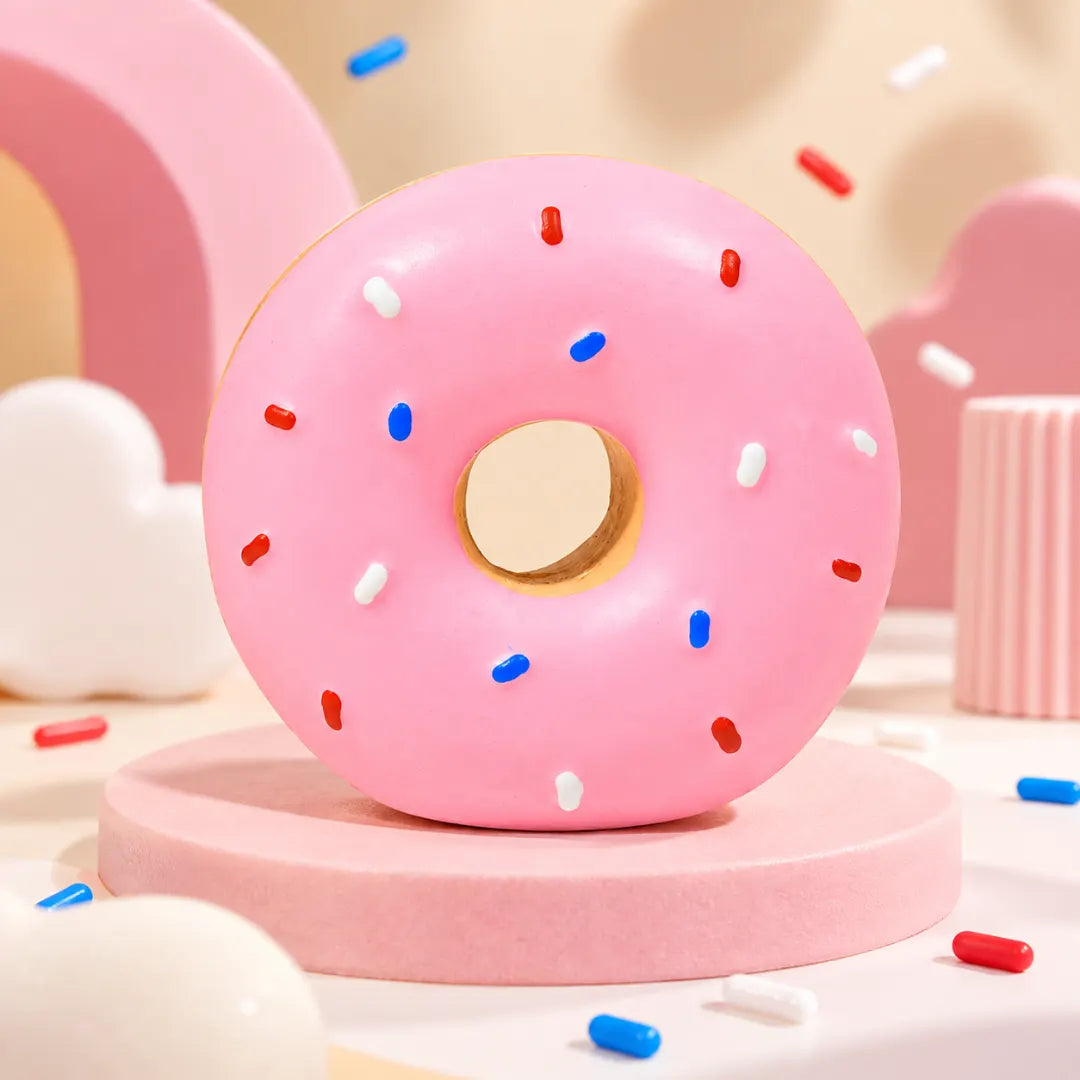 Dognut™ Squeaky Latex Dog Toy