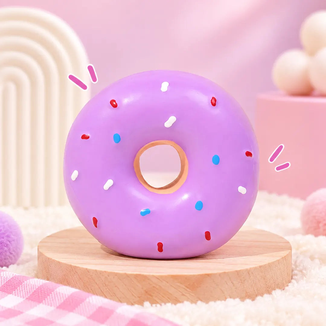 Dognut™ Squeaky Latex Dog Toy