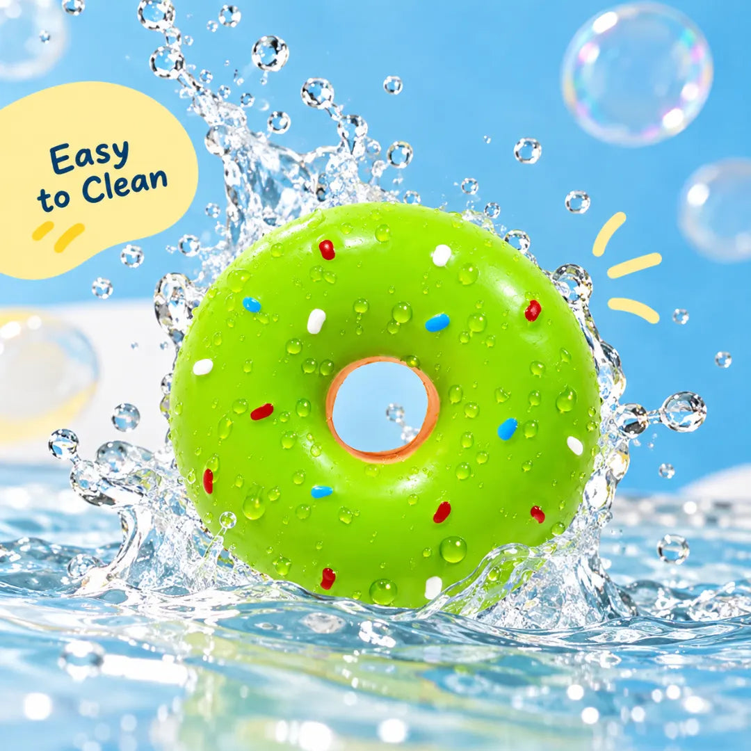 Dognut™ Squeaky Latex Dog Toy