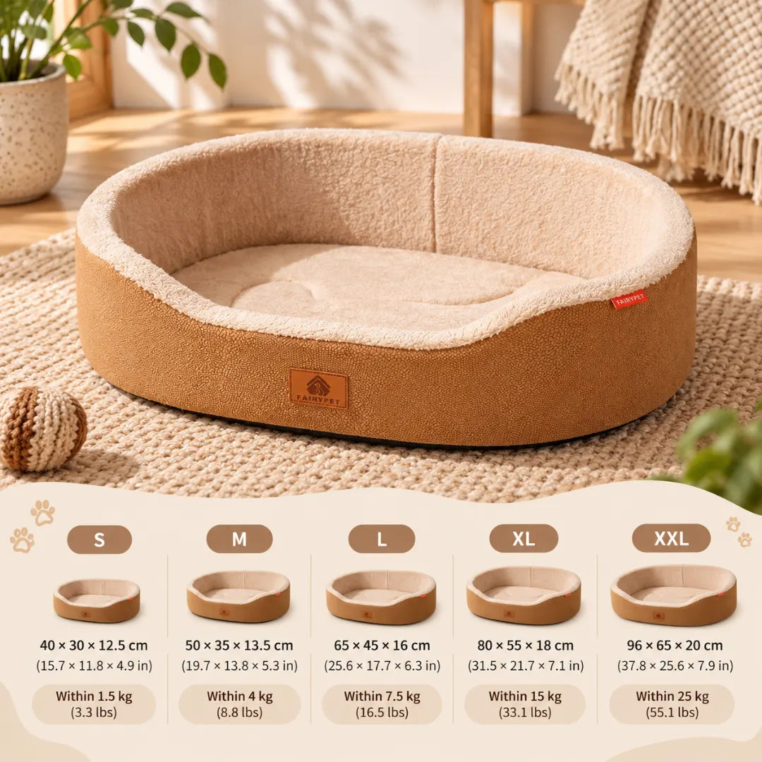 DreamDen™ Bolster Pet Bed