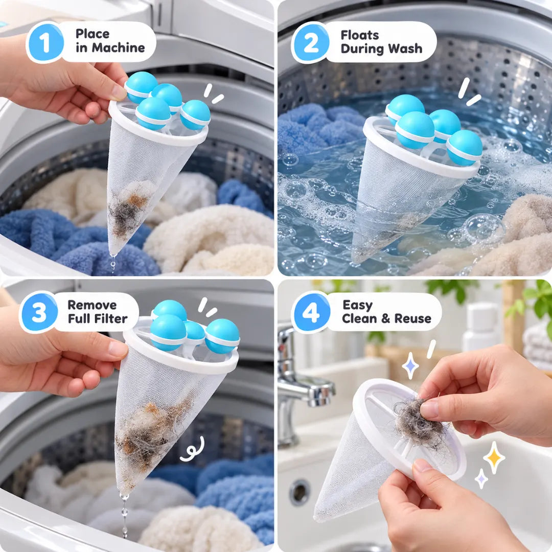 DriftNet™ Floating Laundry Filter