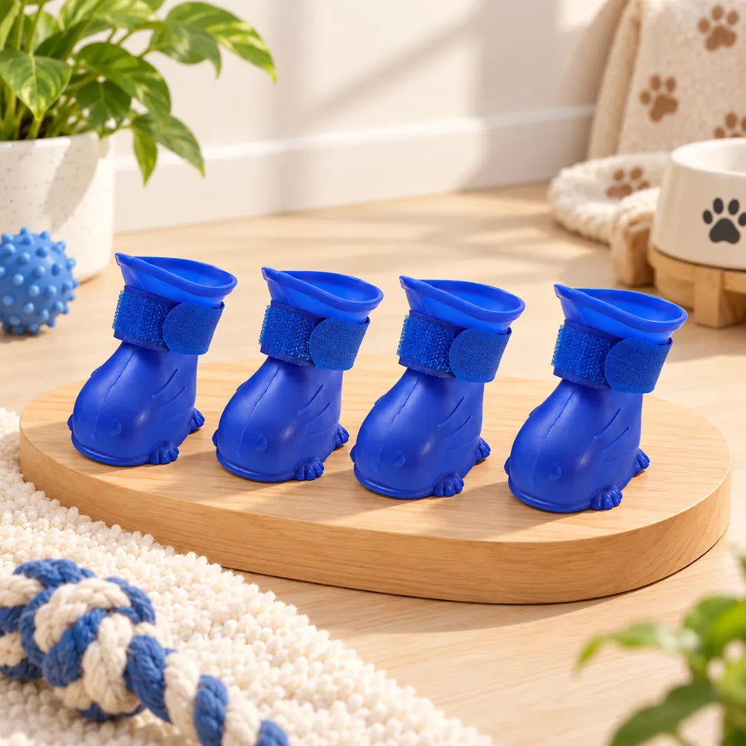 DryStep™ Silicone Pet Rain Boots