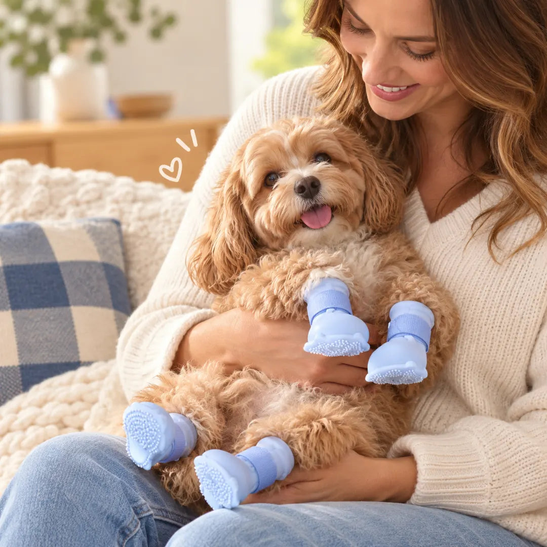 DryStep™ Silicone Pet Rain Boots