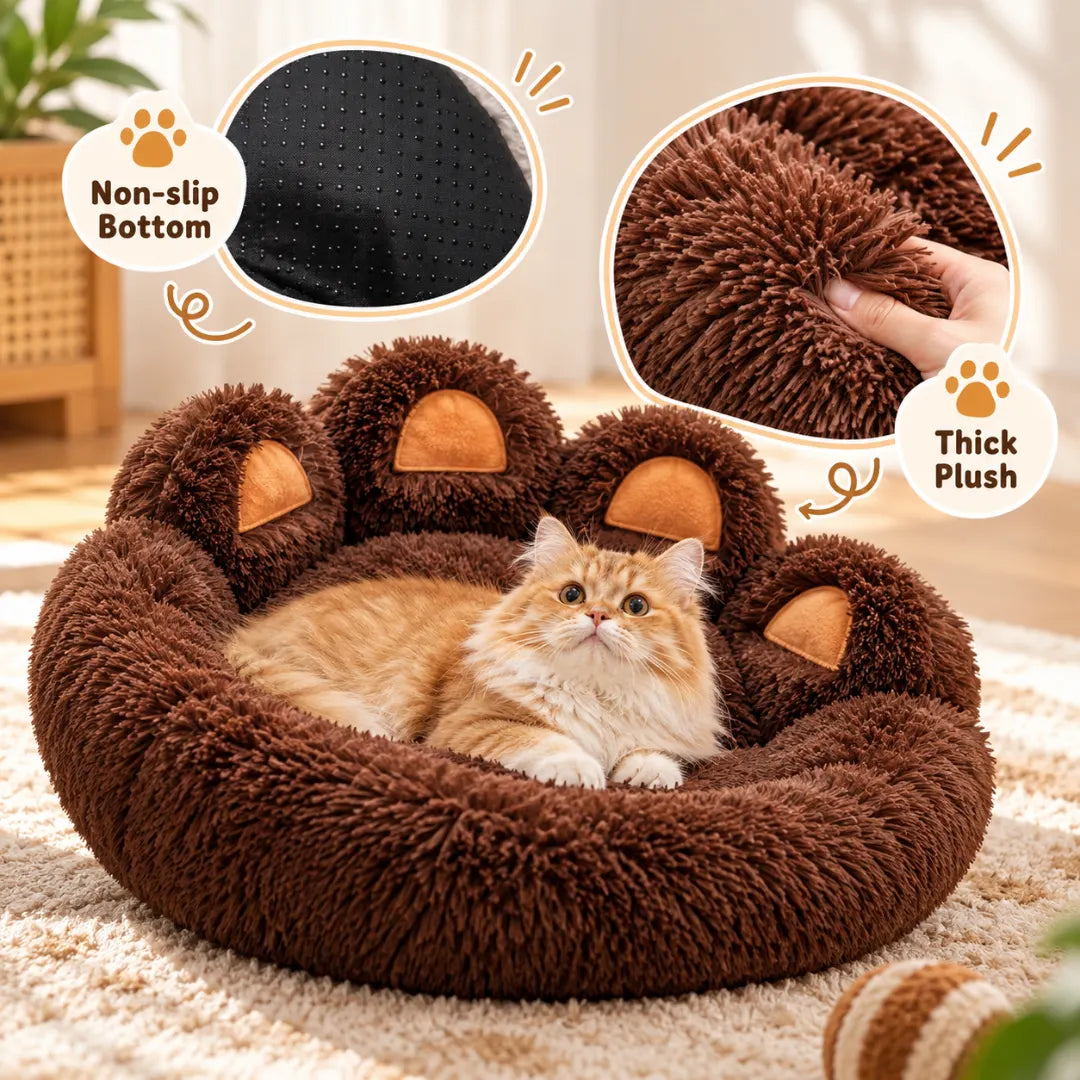 FurBean™ Plush Pet Bed