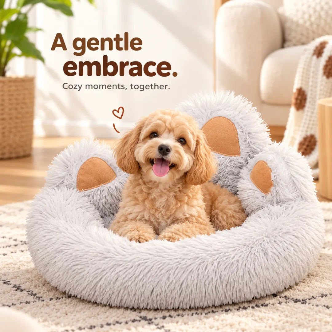 FurBean™ Plush Pet Bed