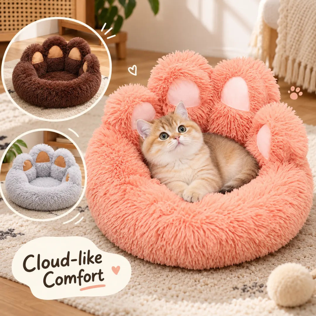 FurBean™ Plush Pet Bed