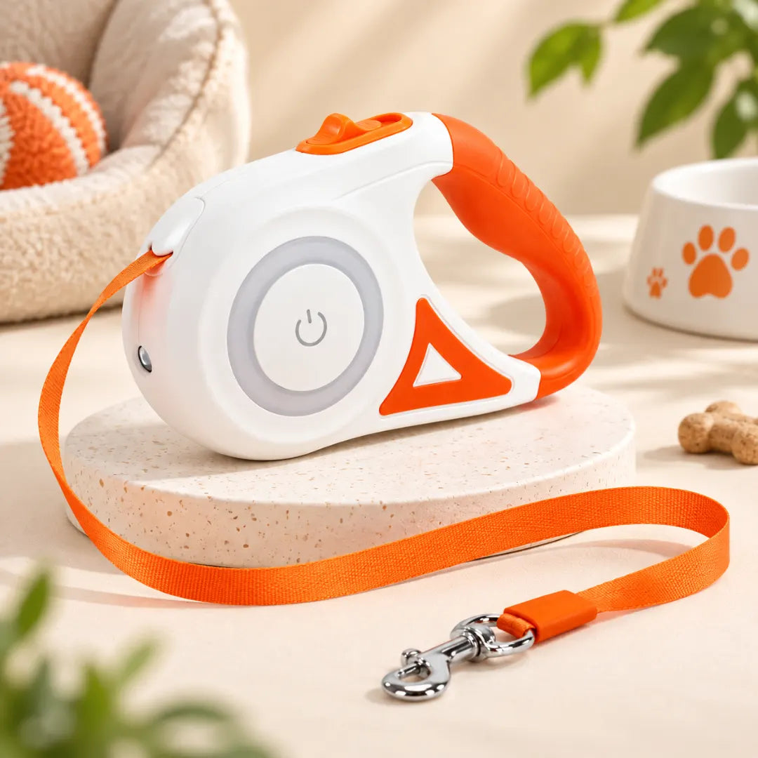 GlowLead™ Retractable Night Leash