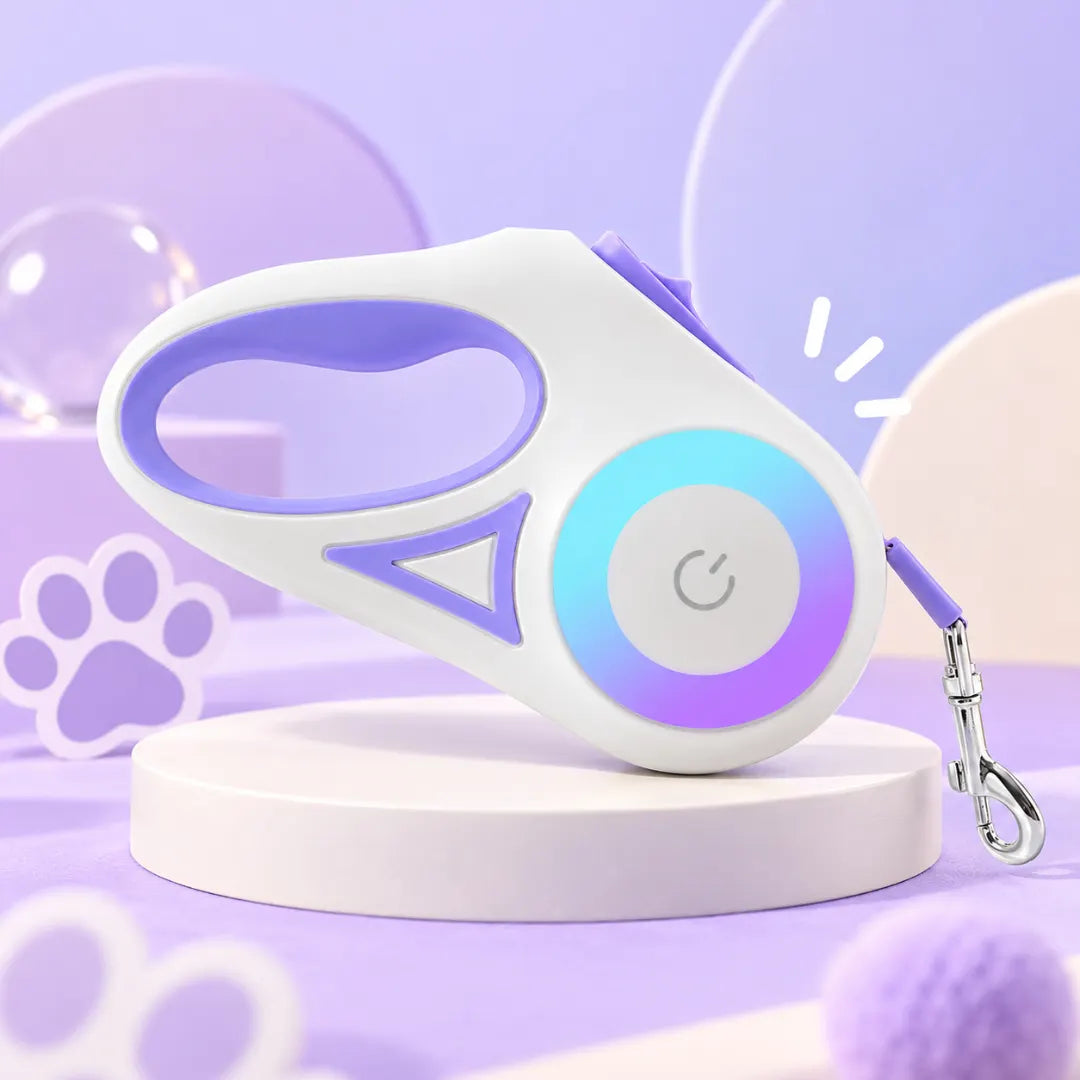 GlowLead™ Retractable Night Leash