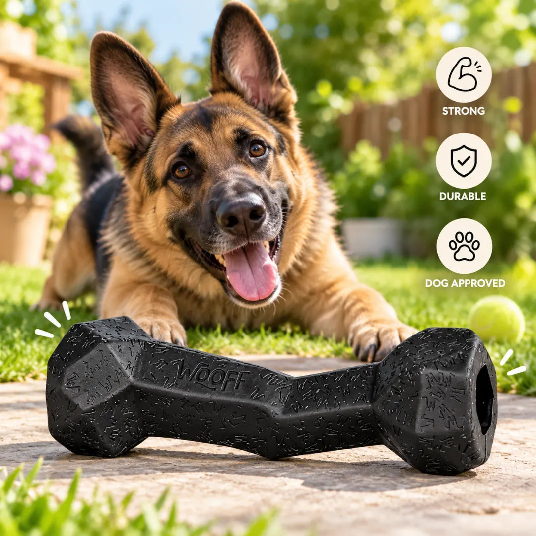 GnawGrade™ Durable Chew Toy Bone | For Strong Chewers