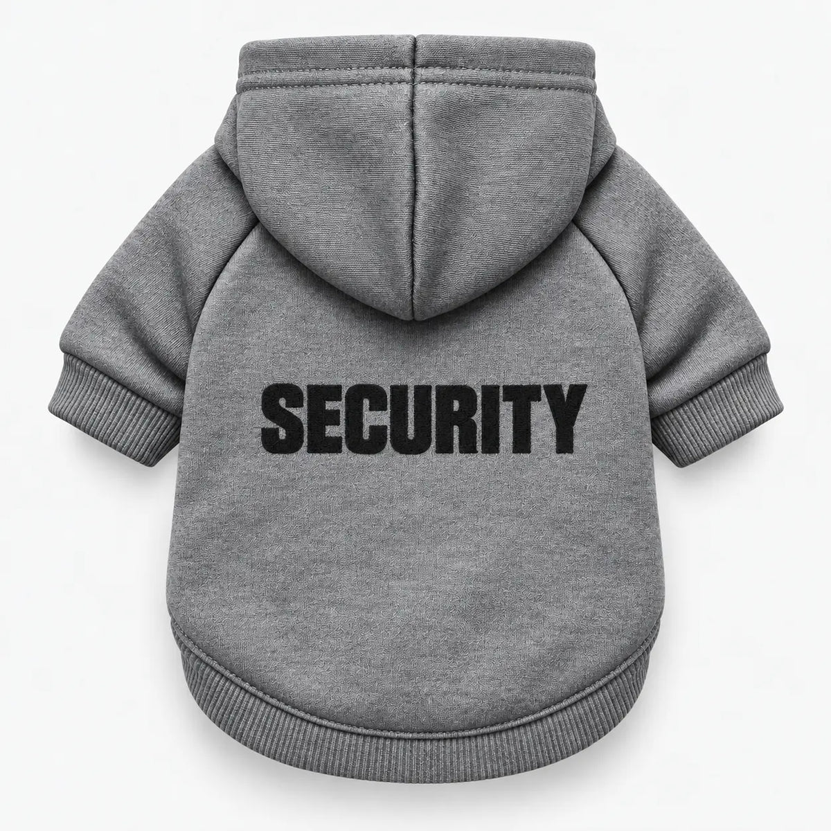 Grey Dog Hoodie