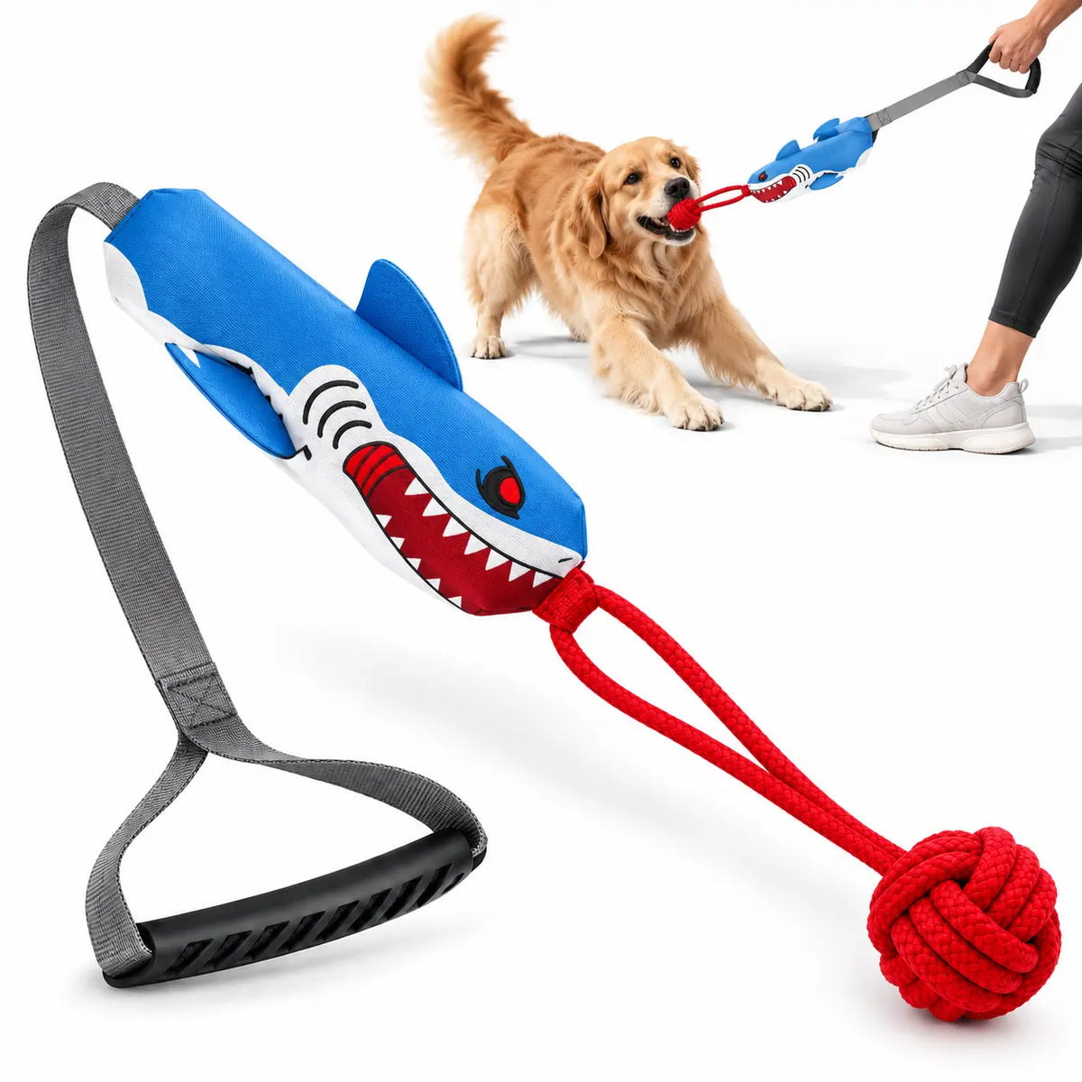 Dog Tug of War Interactive Rope Toy