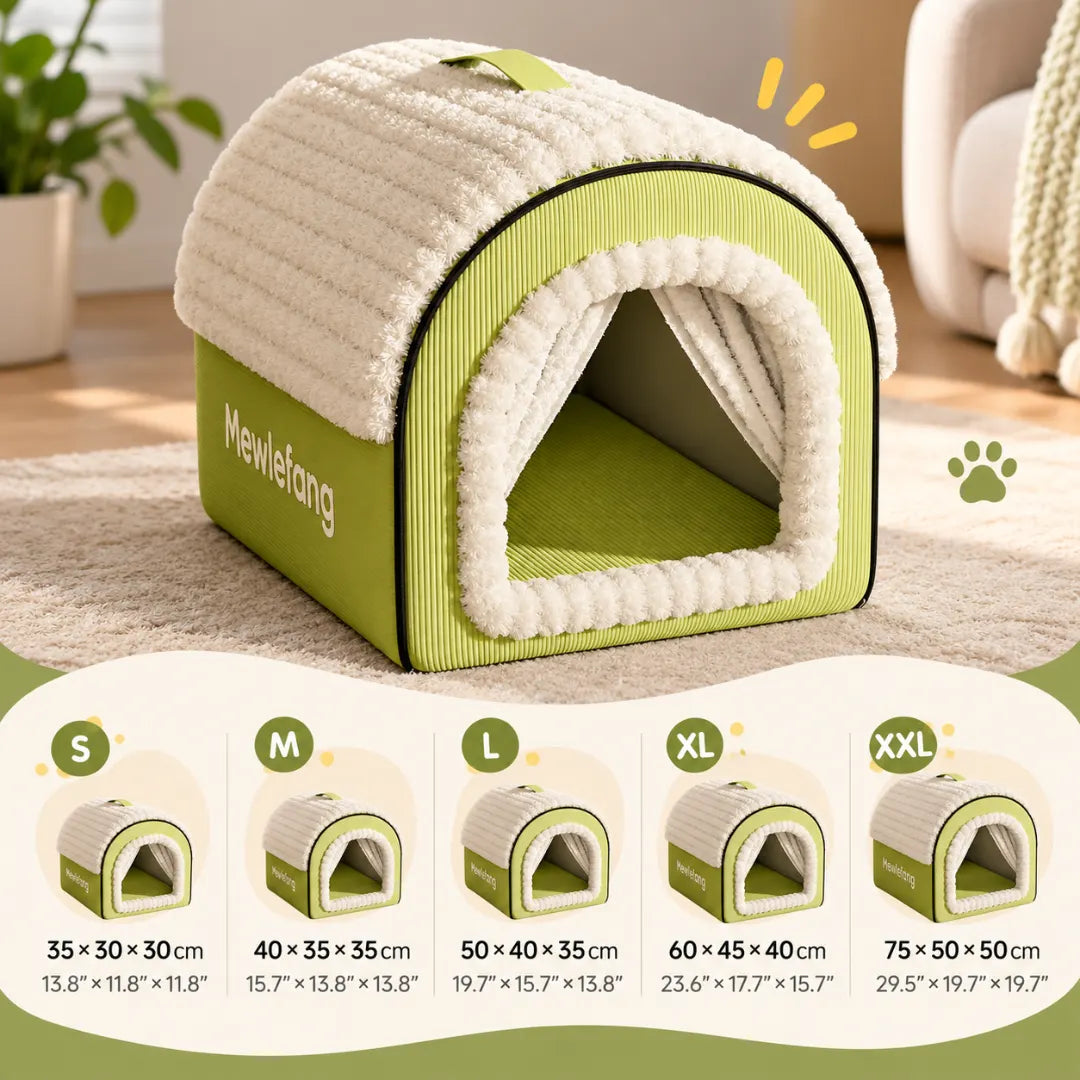 LoafLodge™ Covered Cat House