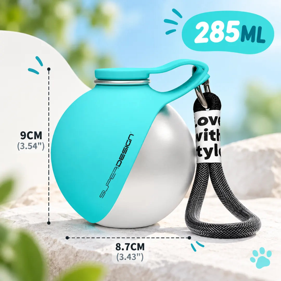 OrbBowl™ Portable Dog Water Bottle