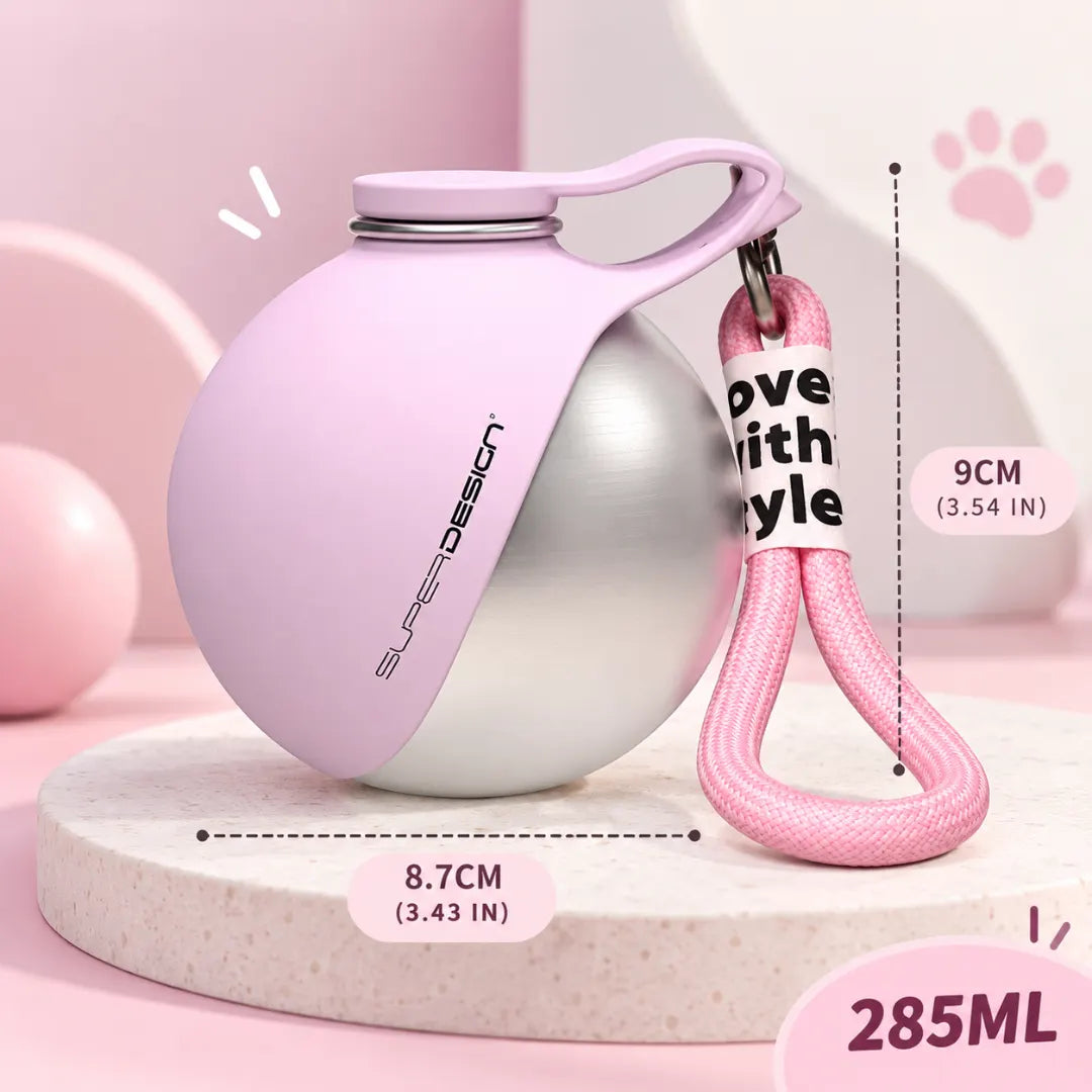 OrbBowl™ Portable Dog Water Bottle