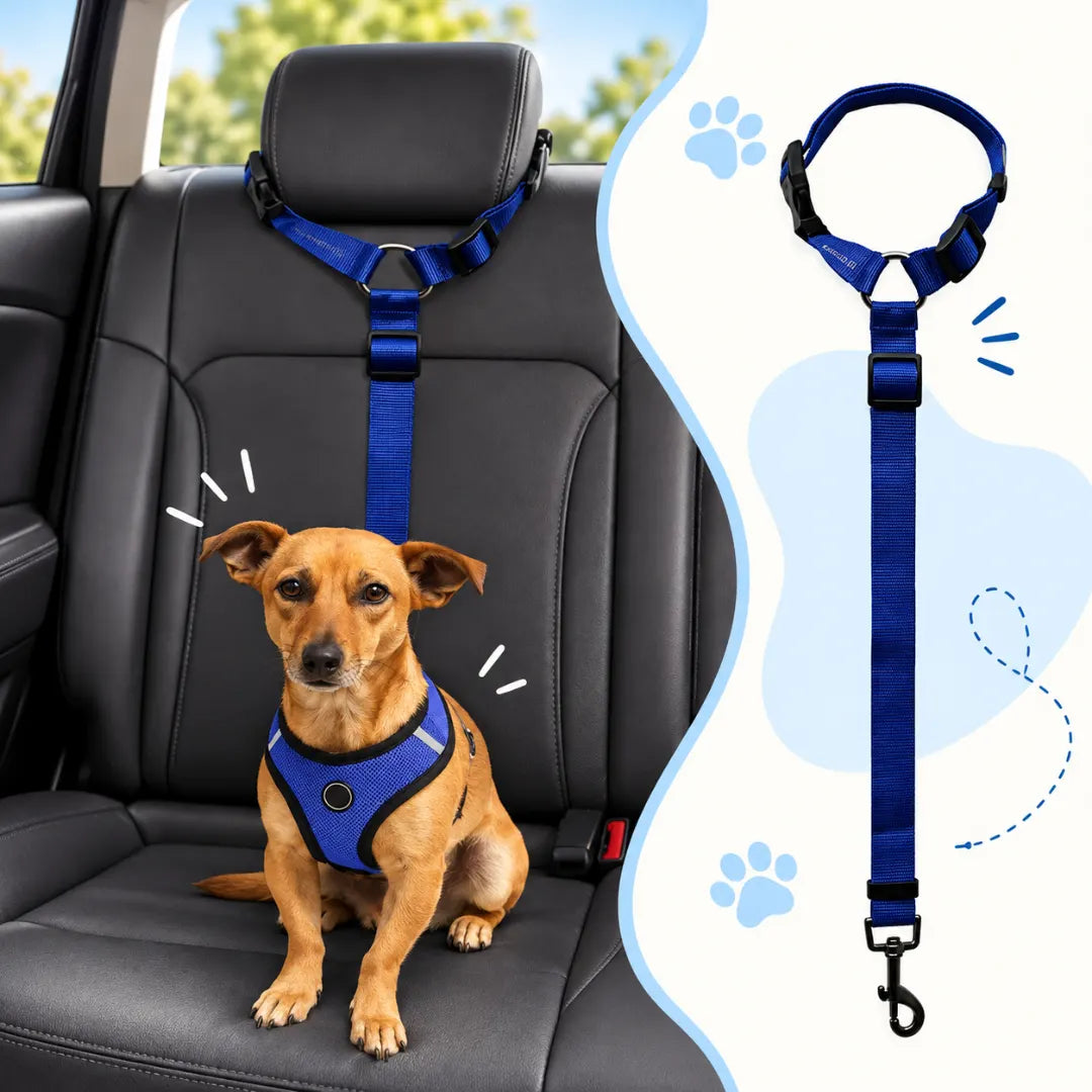 PawCar™ Adjustable Dog Seat Strap